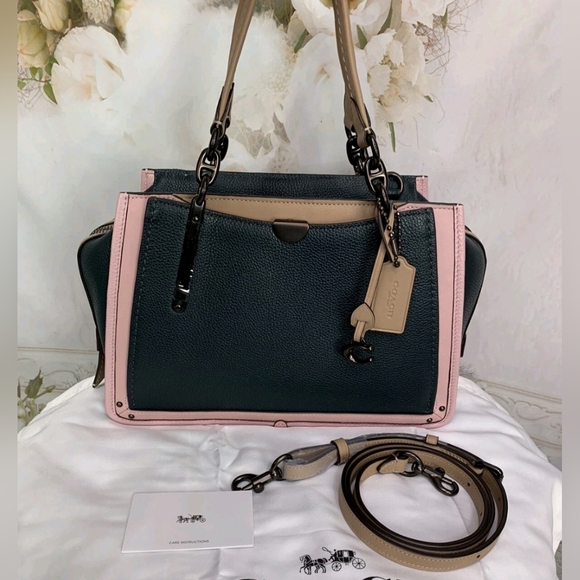 Coach Handbags - Coach DREAMER ColorBlock Satchel